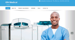 Desktop Screenshot of isnmedical.com